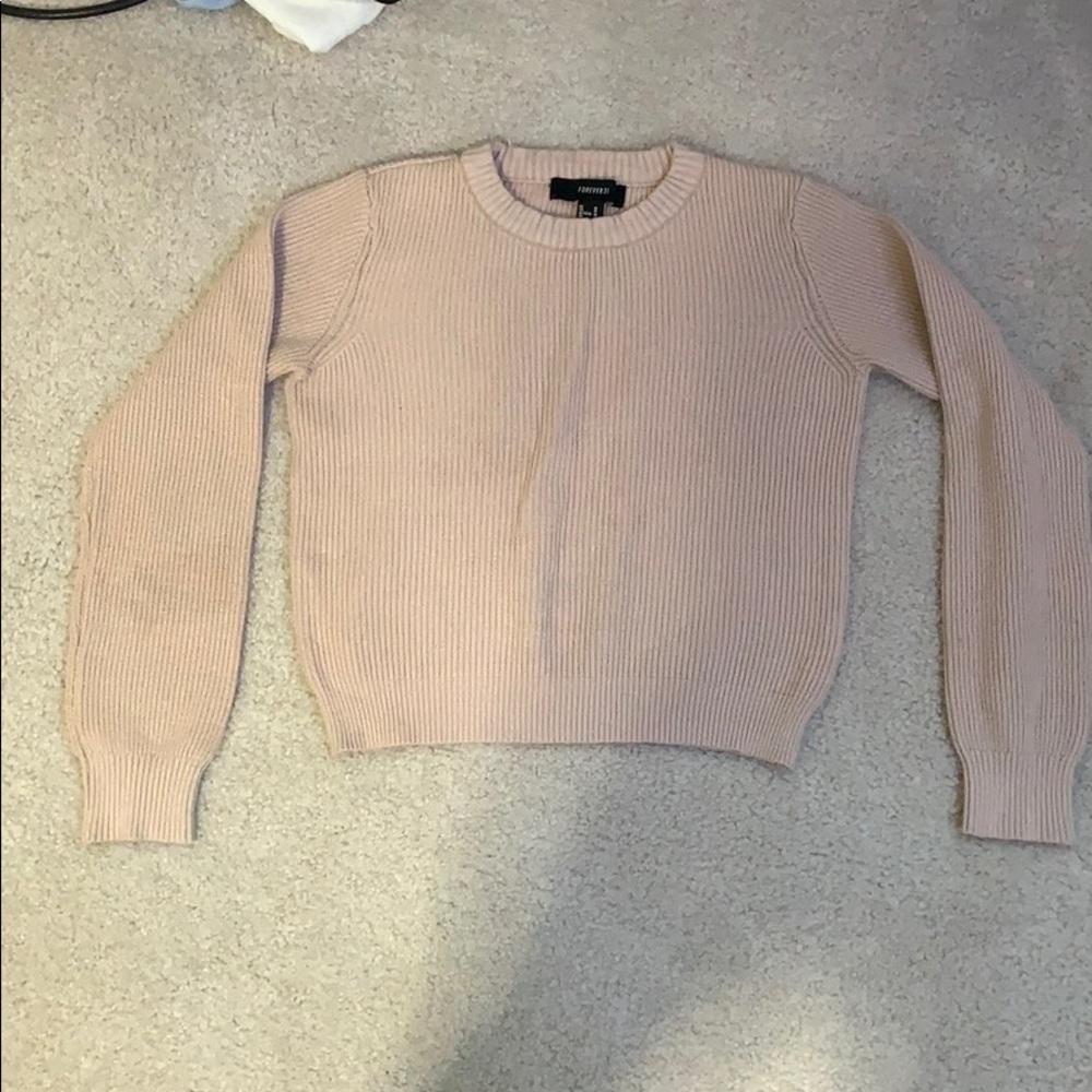 Cropped sweater